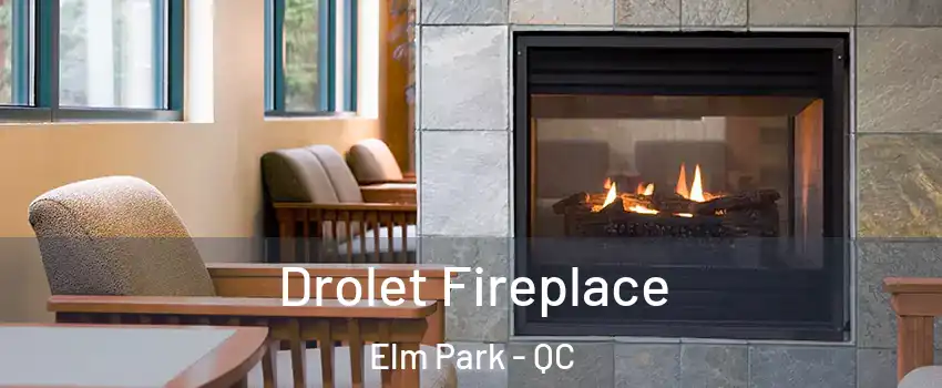  Drolet Fireplace Elm Park - QC