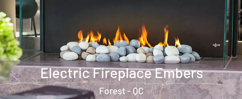  Electric Fireplace Embers Forest - QC