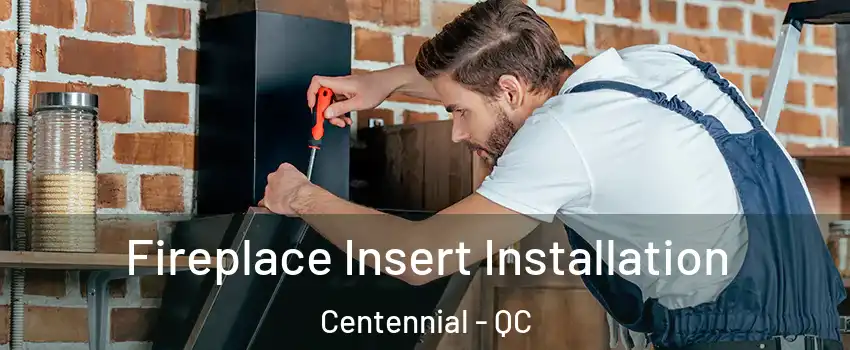 Fireplace Insert Installation Centennial - QC