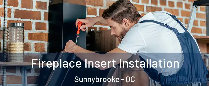  Fireplace Insert Installation Sunnybrooke - QC