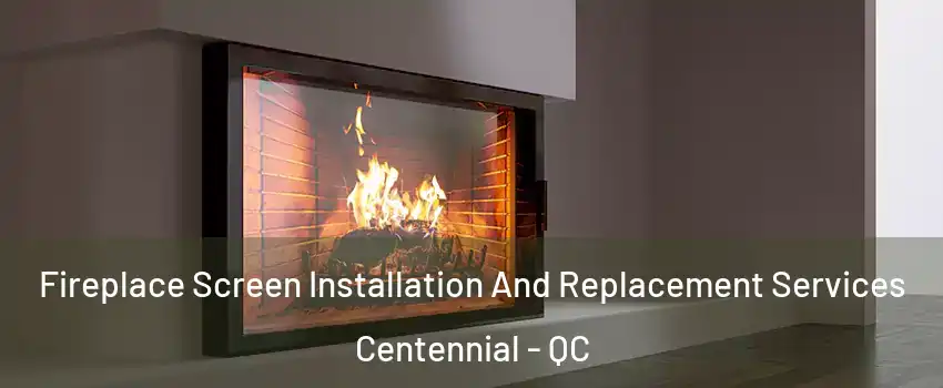 Fireplace Screen Installation And Replacement Services Centennial - QC