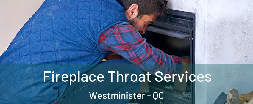  Fireplace Throat Services Westminister - QC