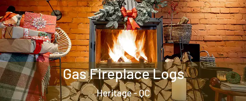  Gas Fireplace Logs Heritage - QC