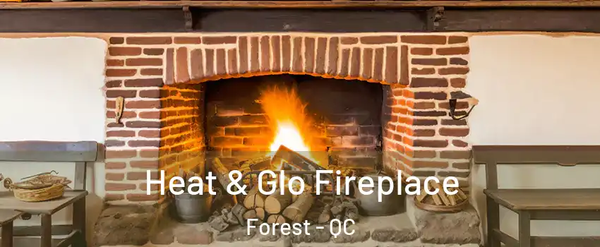 Heat & Glo Fireplace Forest - QC