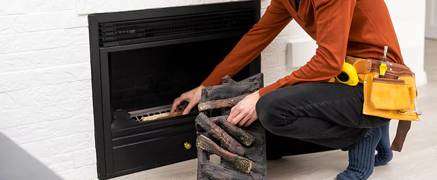 Metal Fireplace Installation in Dollard des Ormeaux, Quebec