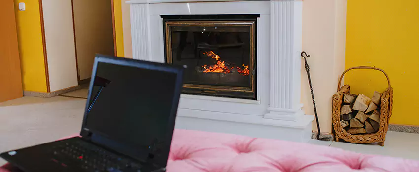 Valor Outdoor Gas Fireplace in Dollard des Ormeaux, Quebec