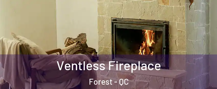 Ventless Fireplace Forest - QC